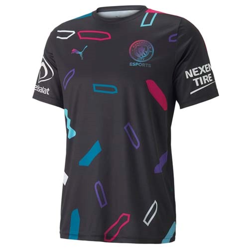 Thailand Trikot Manchester City Esports 2021-2022 Günstige Fußballtrikots